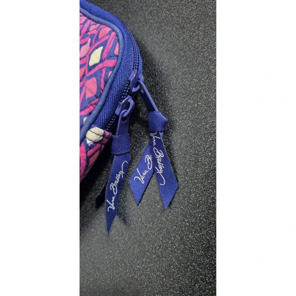 Vera Bradley Katalina Pink Purple Laptop Zippered Sleeve Padded School‎ Mac Book