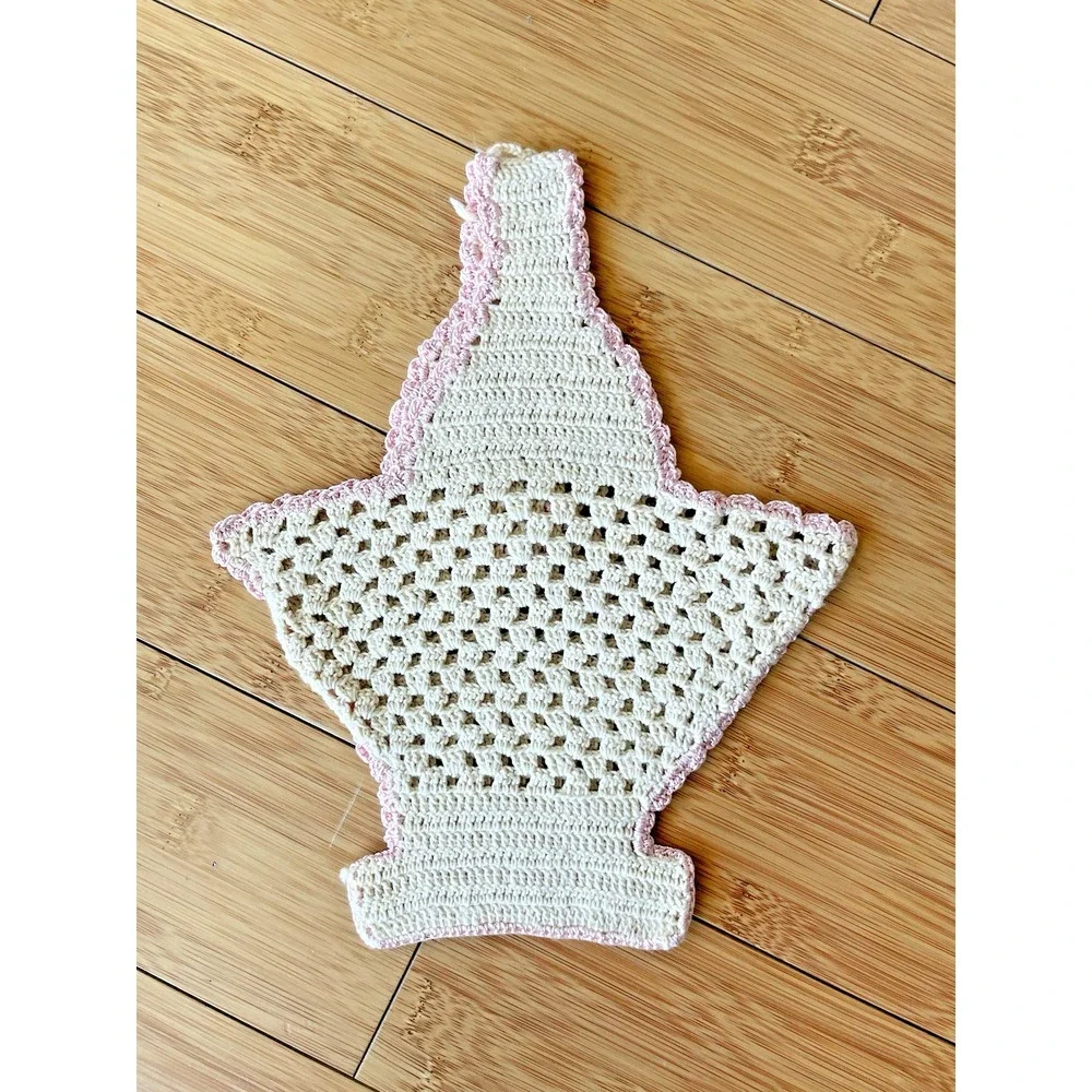Handmade vintage basket