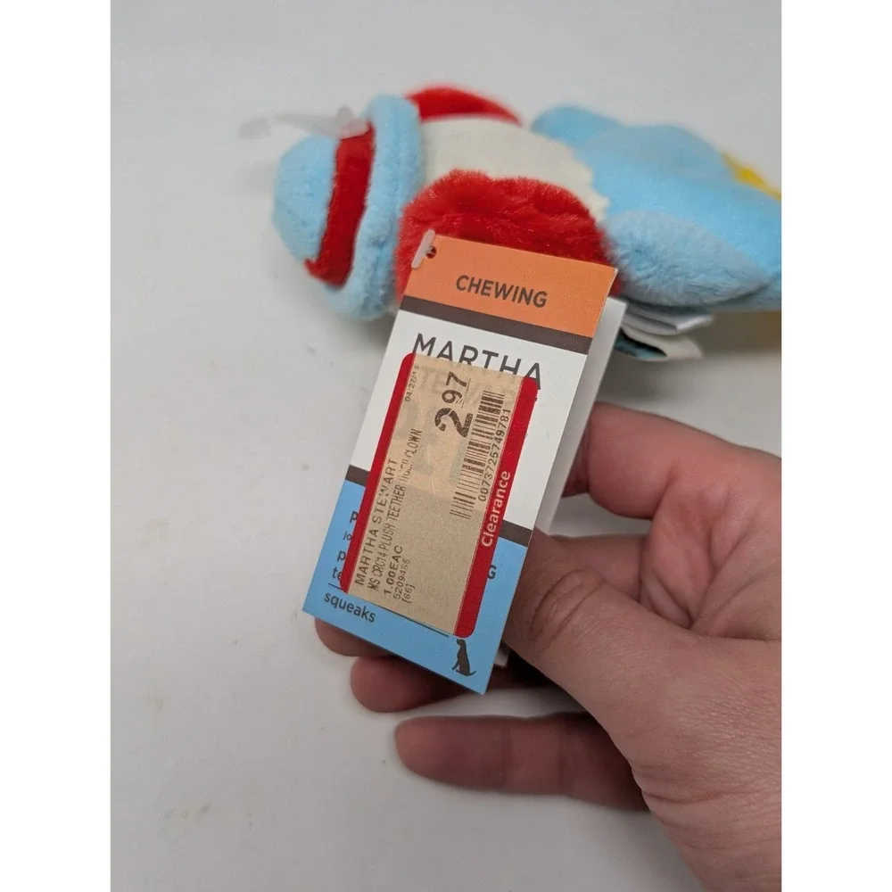 Vintage Martha Stewart Pets Clown‎ Chew Toy 2013