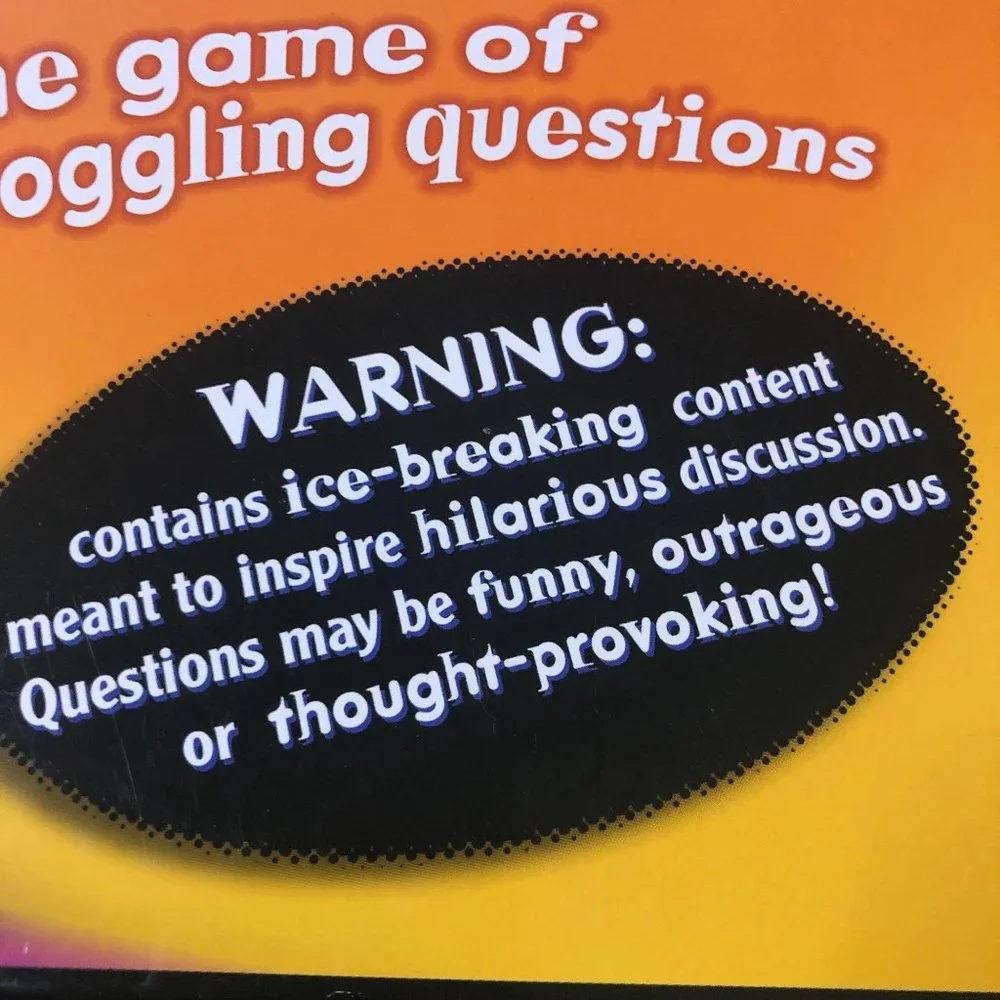 Would You Rather…? Game Ages 12 to Adult Family‎