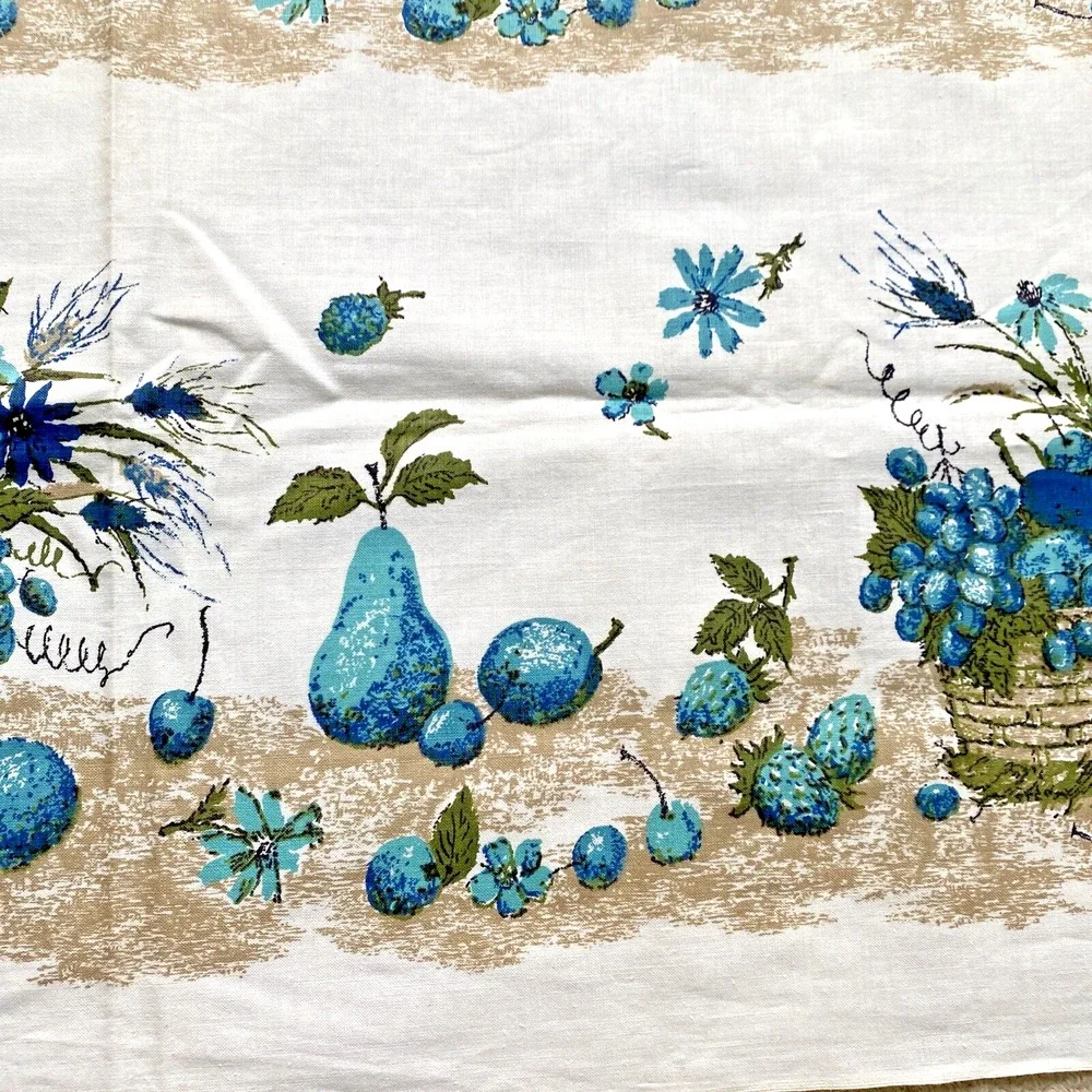 Vintage cotton tablecloth