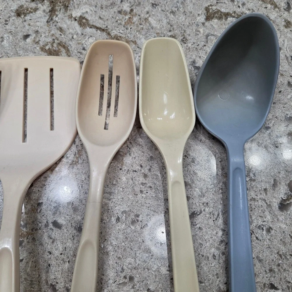 Vintage Kitchen Utensil Lot 7pc Foley‎ Ensar Melamine King Kraft Collectible