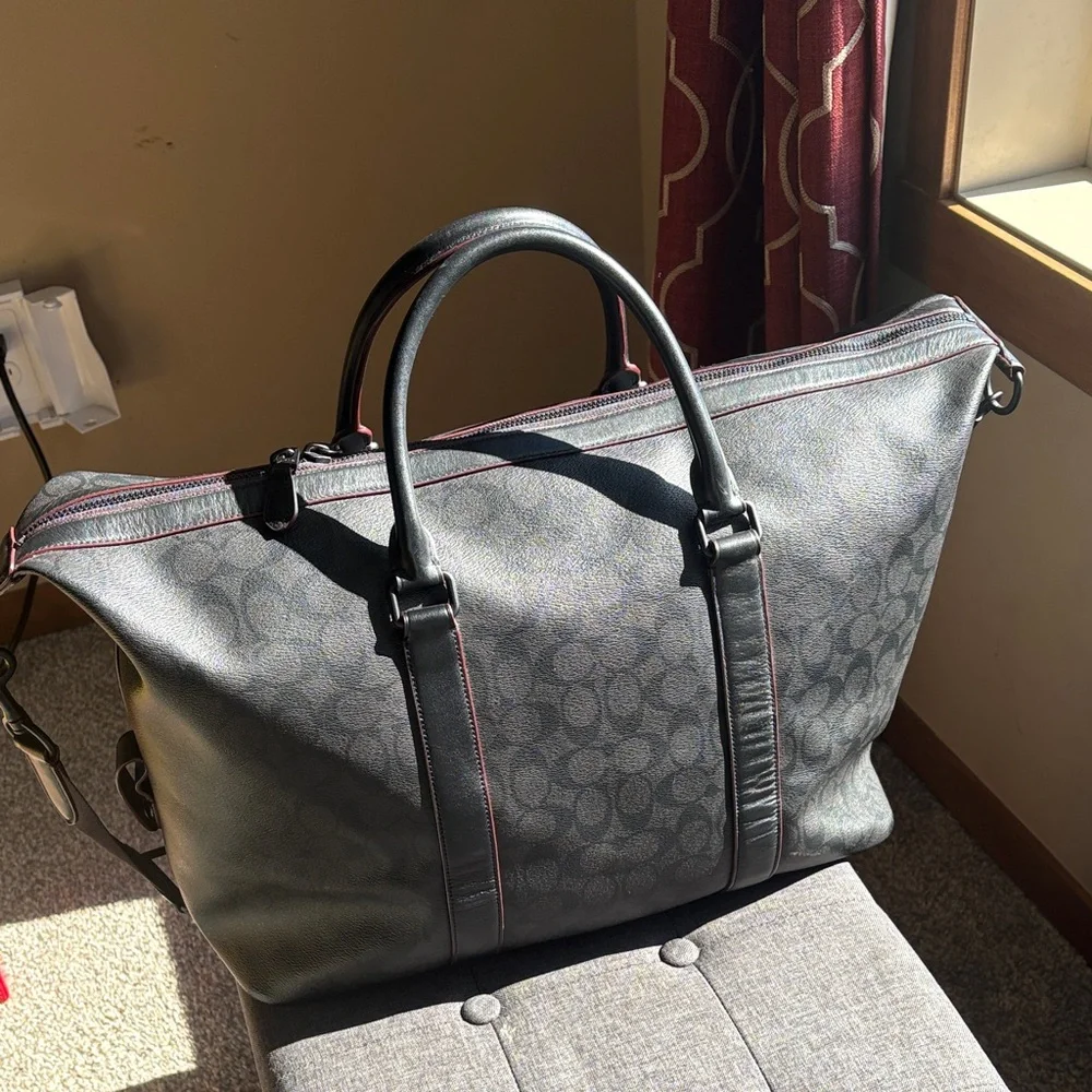 Coach duffel black