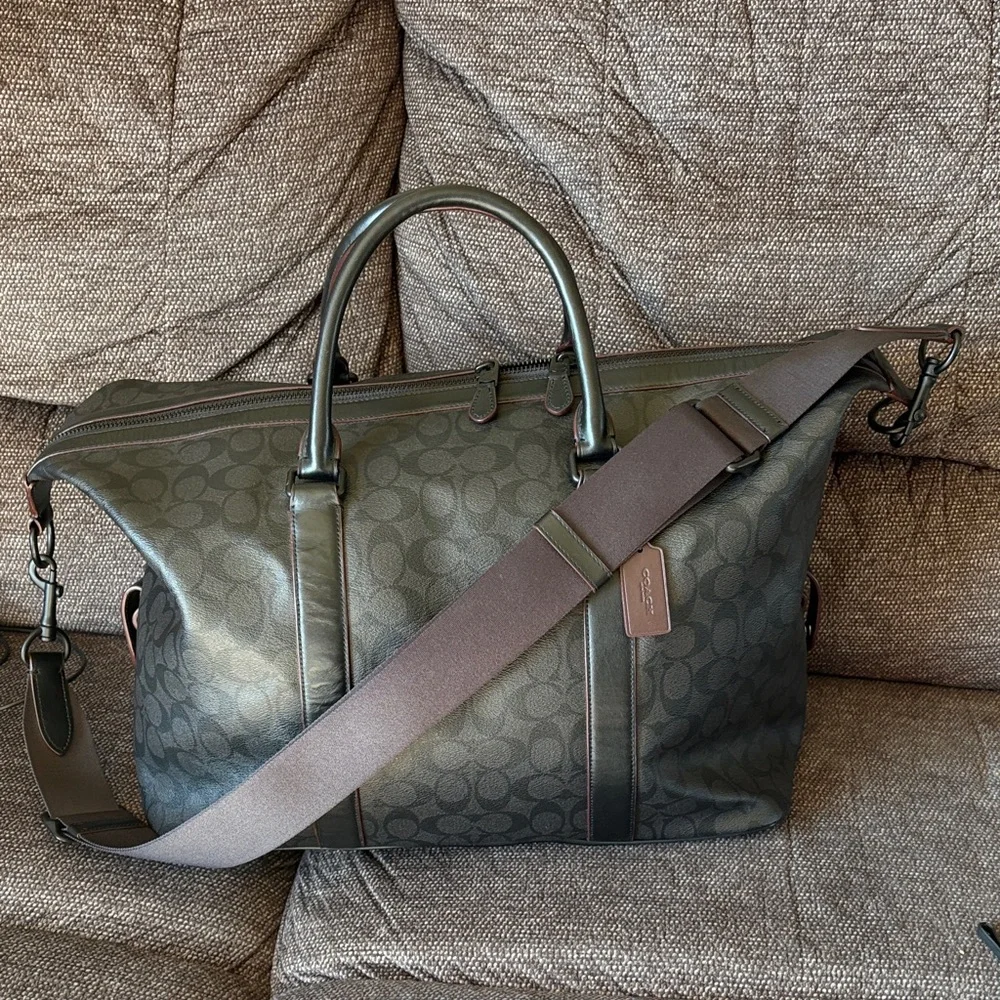 Coach duffel black