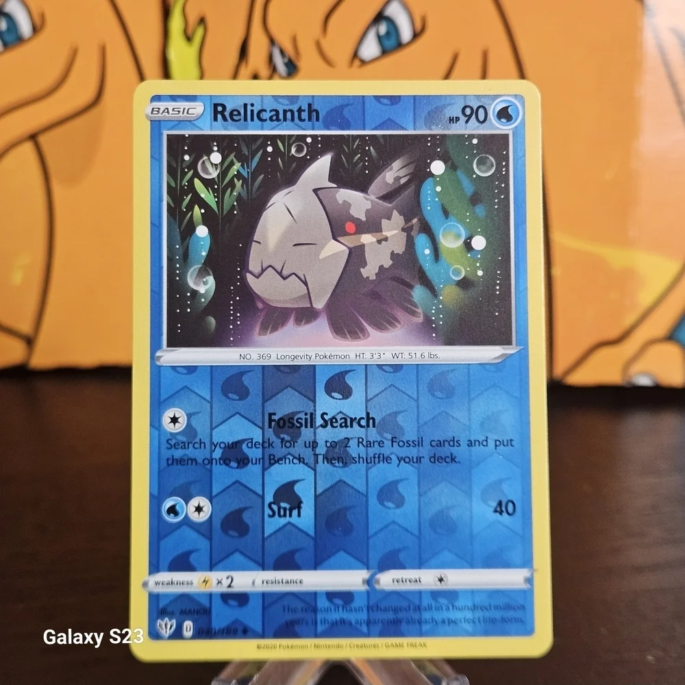 Relicanth 040/189 Pokemon TCG Reverse Holo