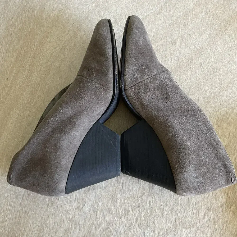 Eileen Fisher tan suede slip