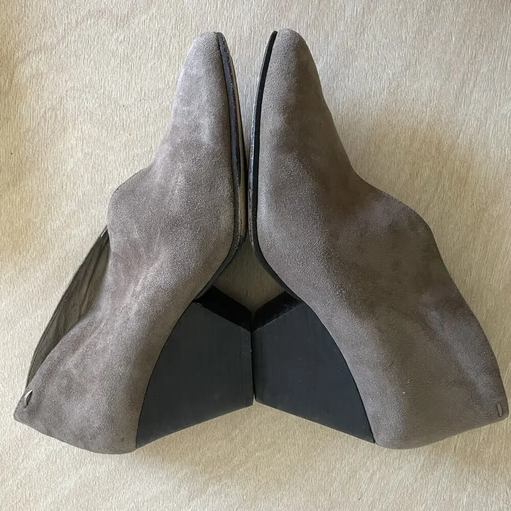 Eileen Fisher ankle slip suede