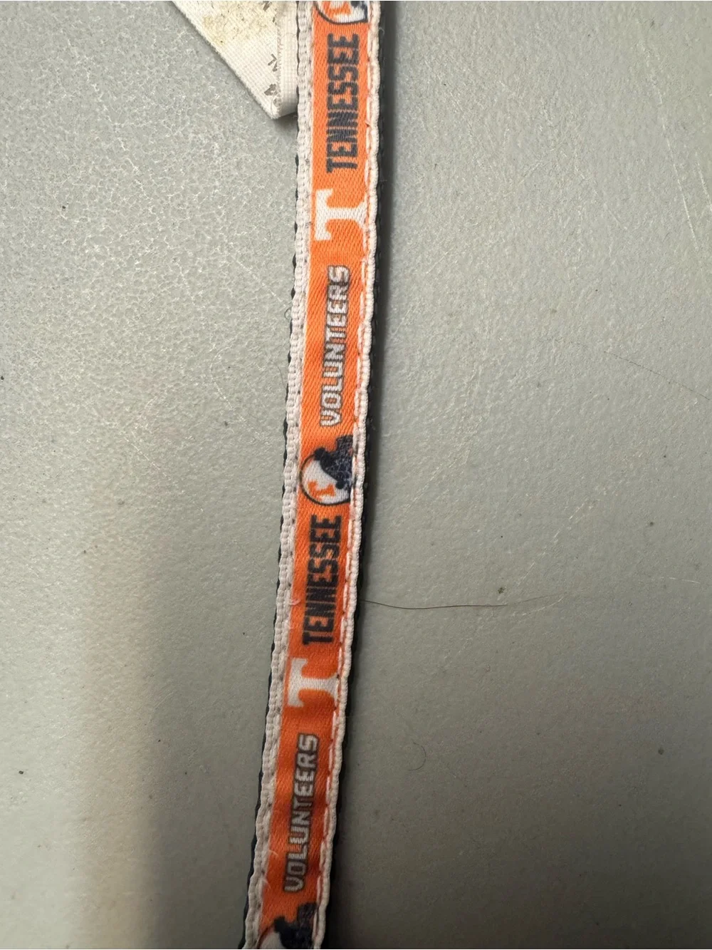 Tennessee Volunteers color Strap in Orange and White