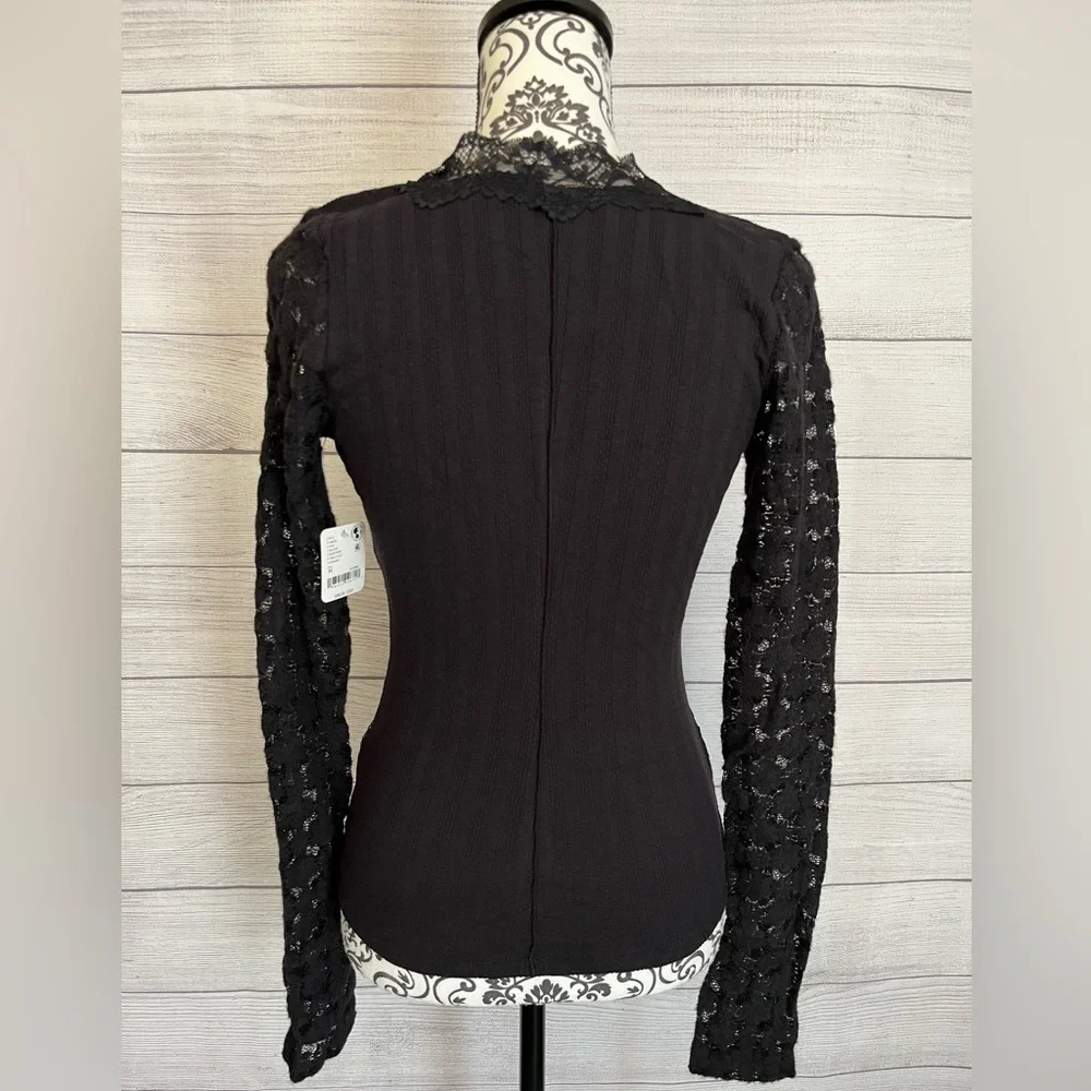 Free People | NWT This Could Be Us Lace Long Sleeve