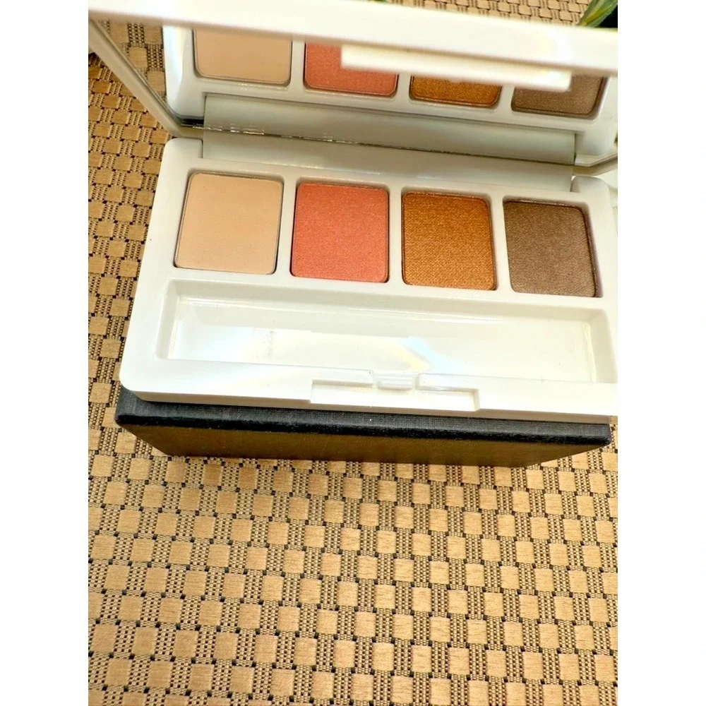 Vintage Clinique All About Shadow Quad Unused Y2K Eyeshadow Palette Discontinued