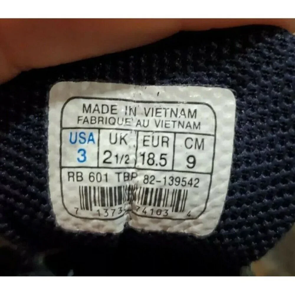 Reebok toddlers size