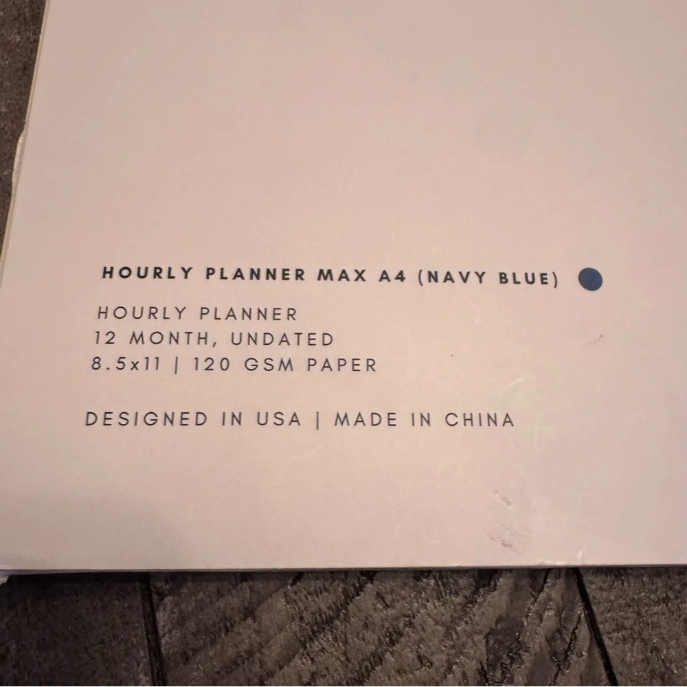 Productivity Store planner store undated