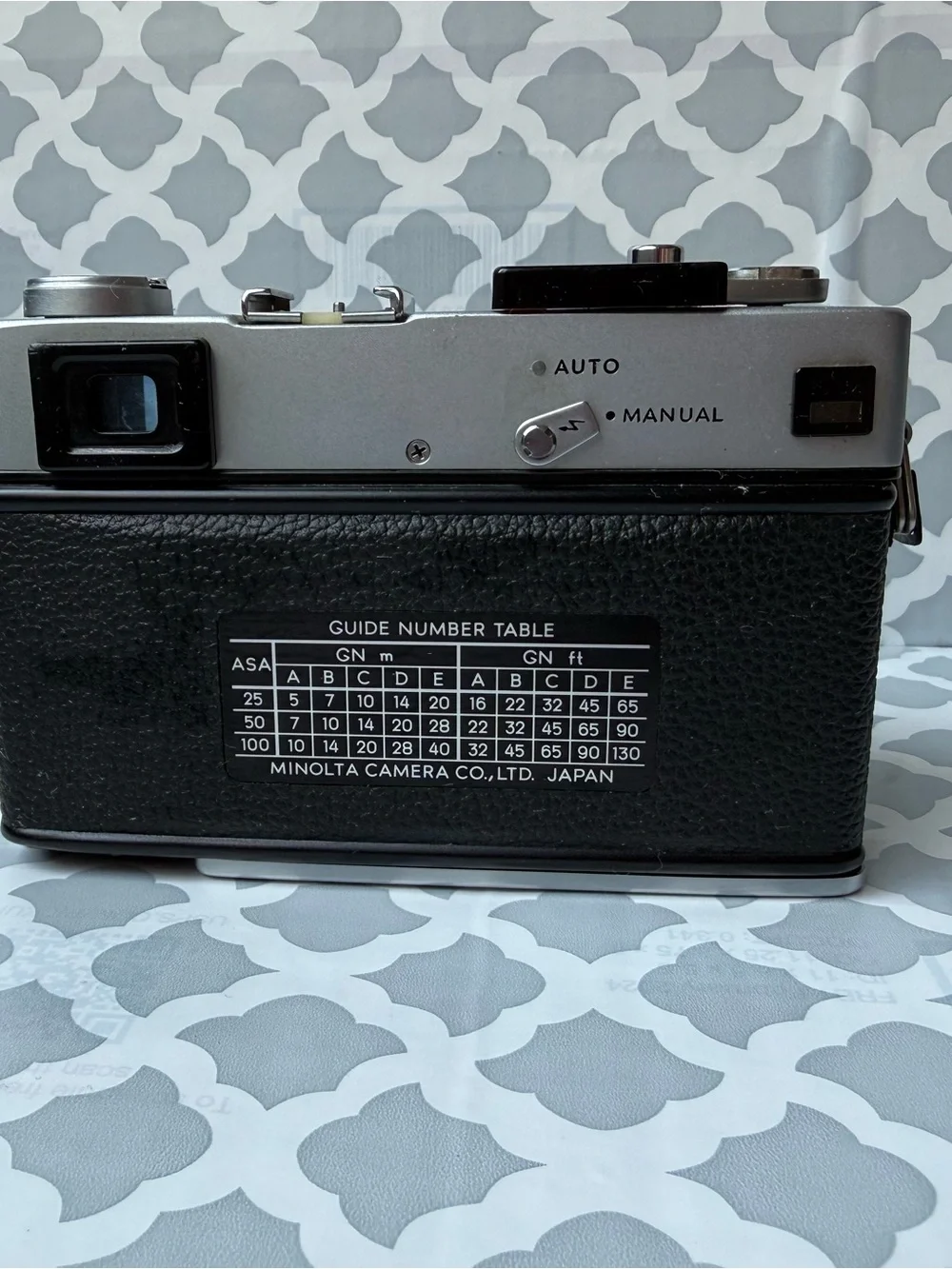 1971 Vintage Minolta Hi-Matic E Camera