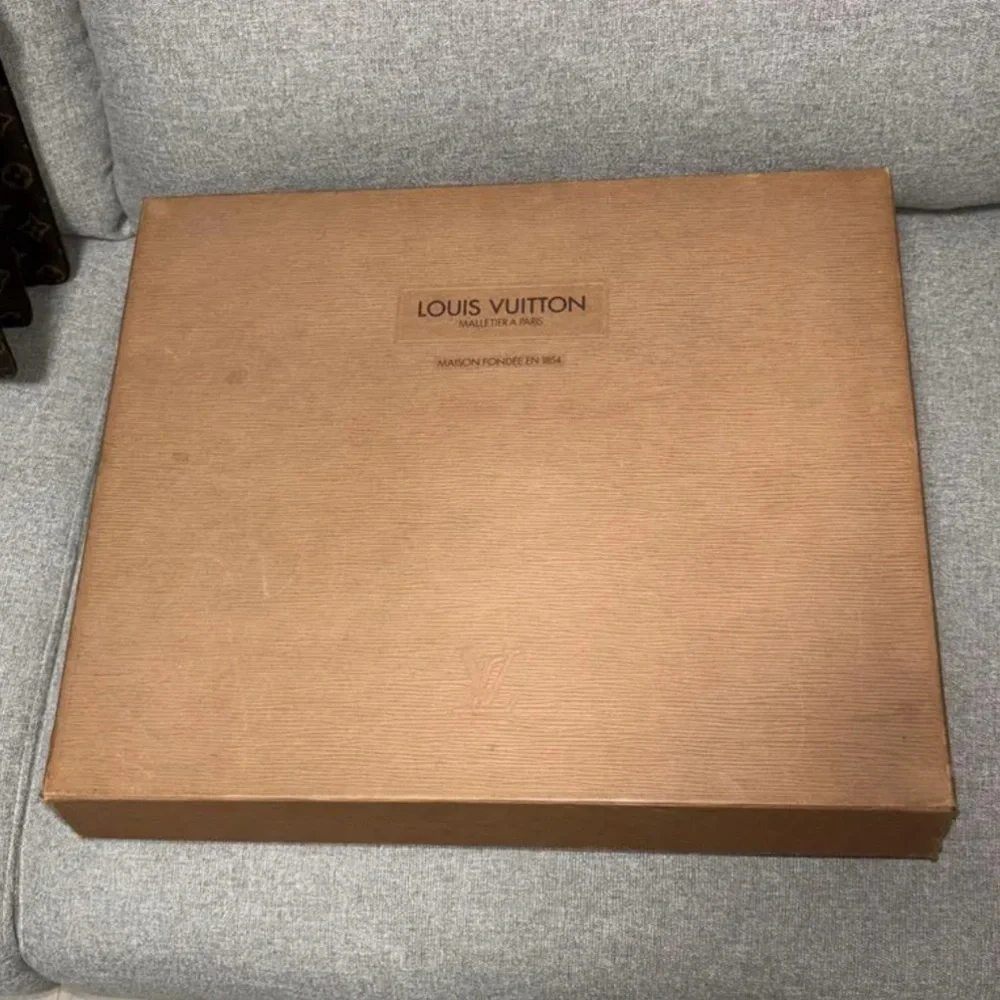 Louis Vuitton Fermoir Serviette Business Briefcase With Key & Box in EUC 💼