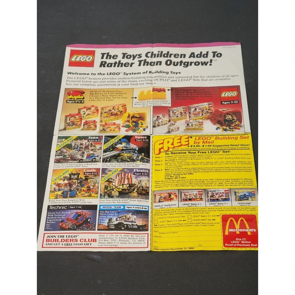Lego *instructions only*