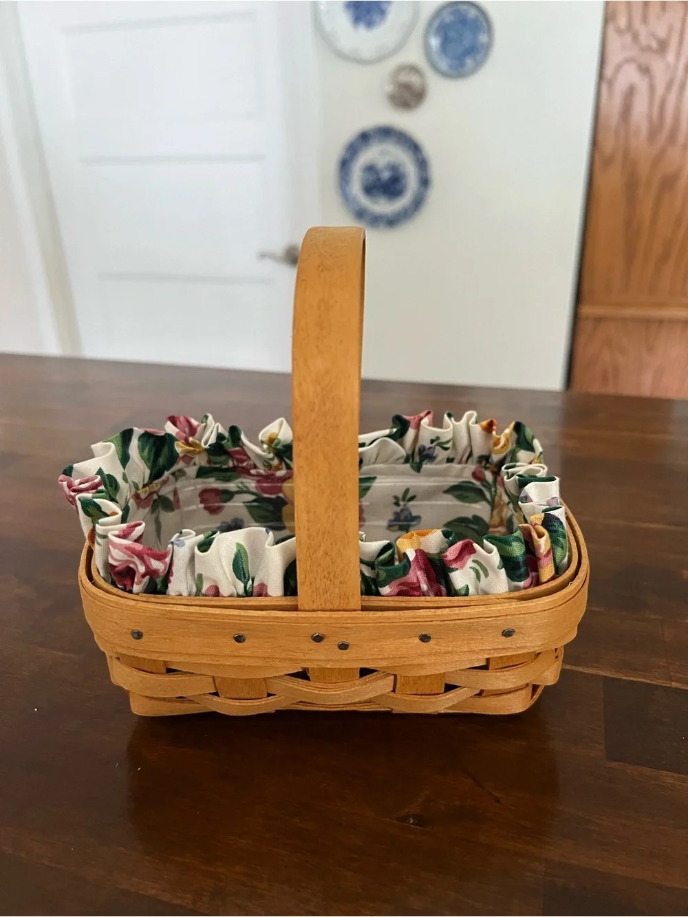 Longaberger Horizon Of Hope Basket w/Salt Shakers, 1996