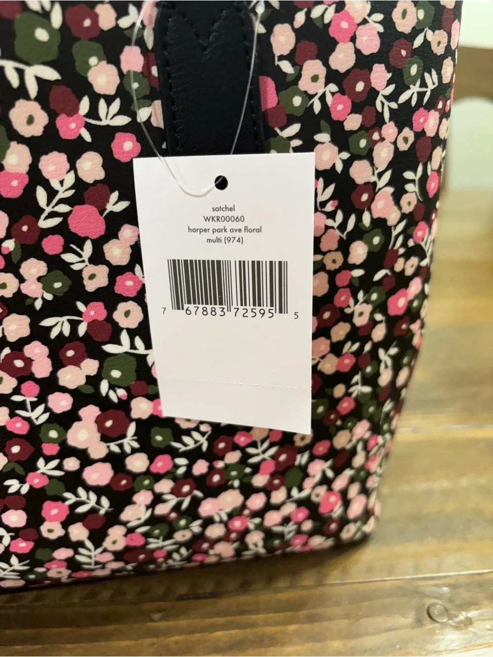 Kate Spade Harper Park Avenue Floral Satchel