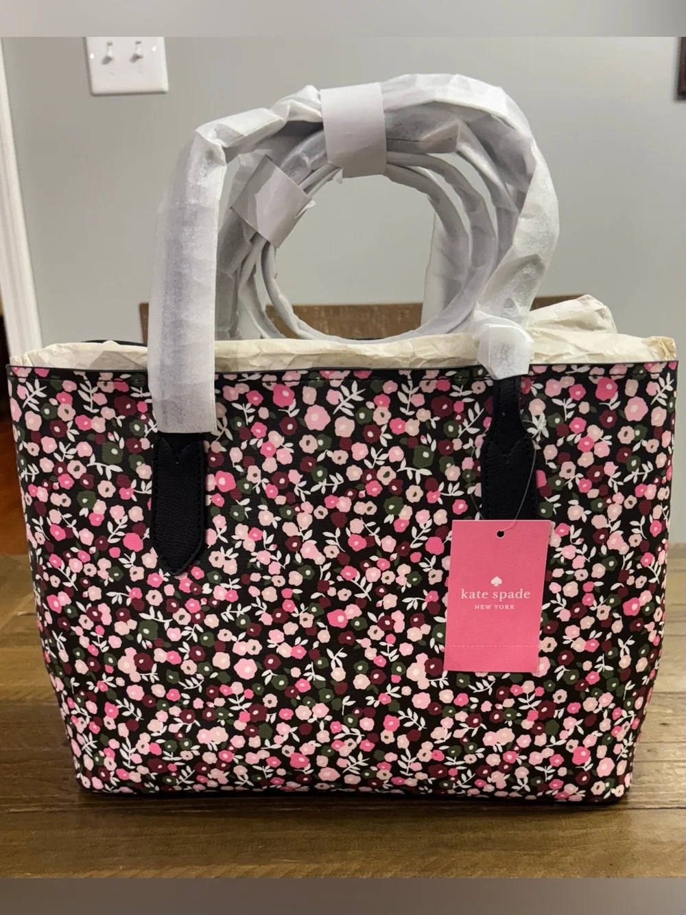 Kate Spade Harper Park Avenue Floral Satchel