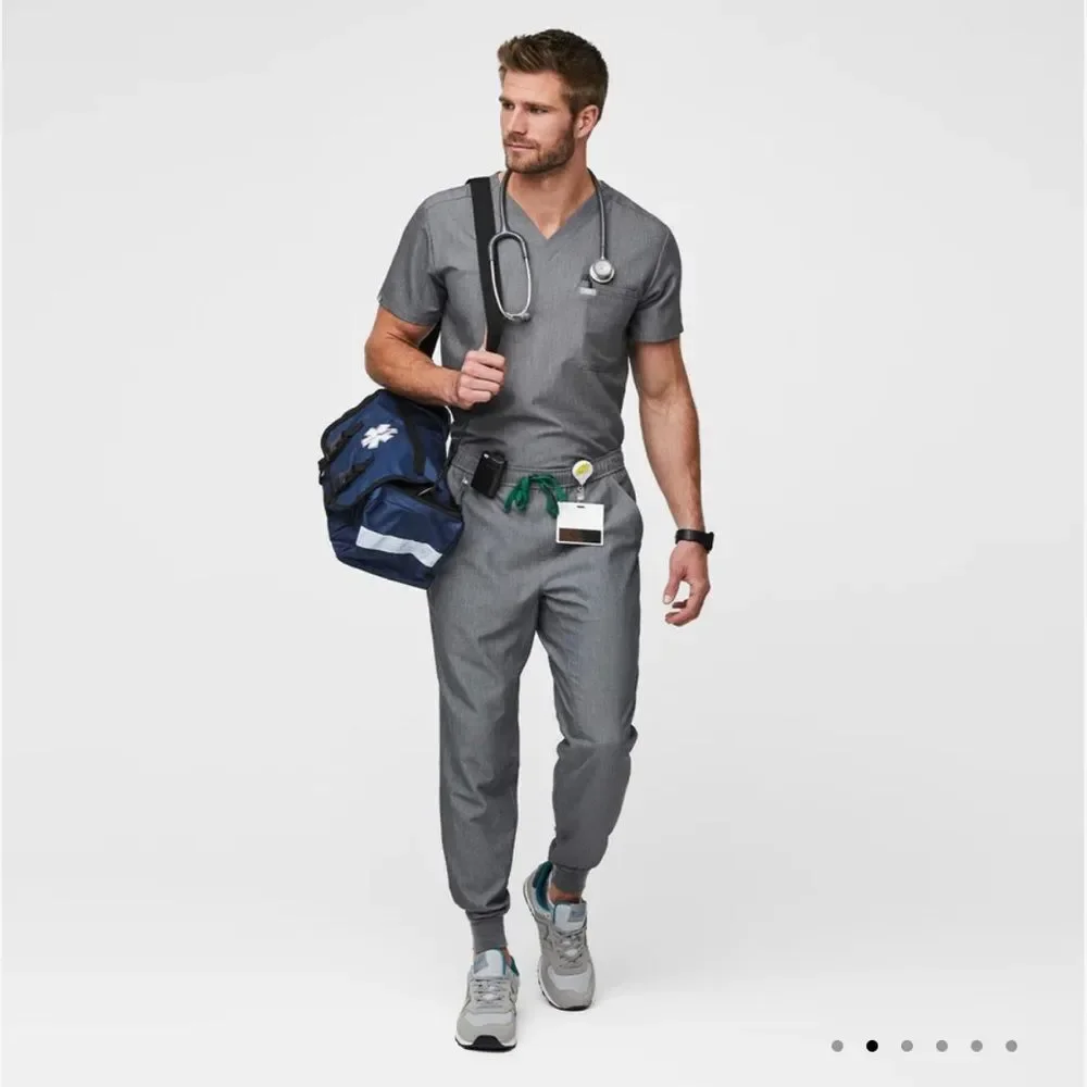 FIGS‎ Tansen Freex Lined Jogger Scrub Pants Navy Small NWT in packaging