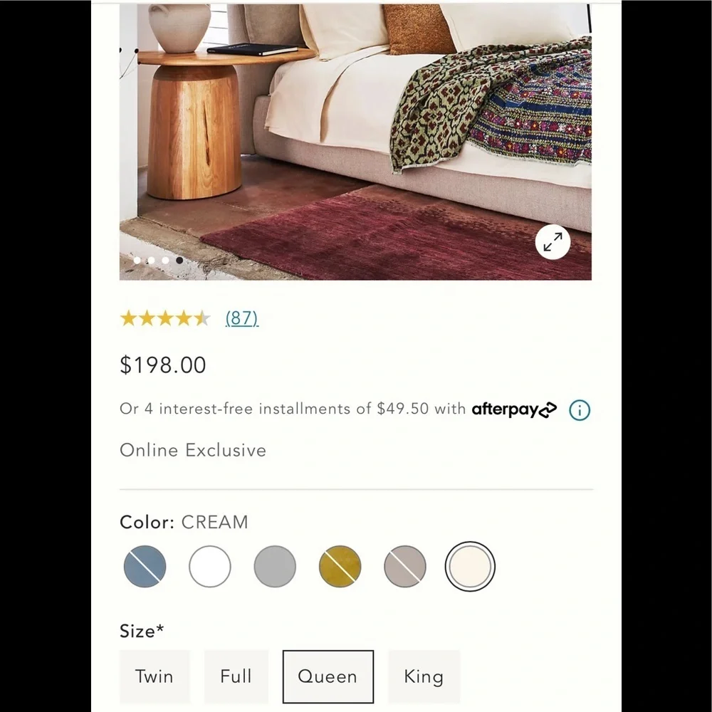 Anthropologie new extra