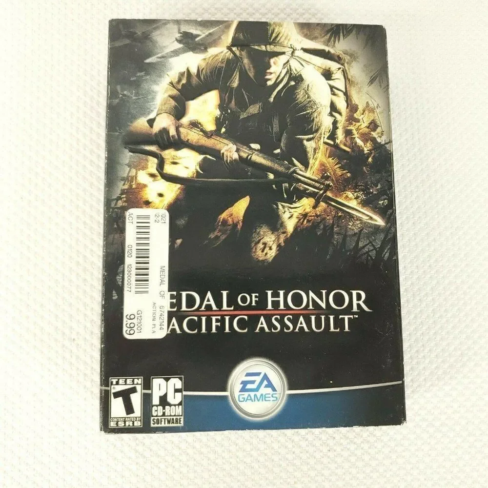 Medal of Honor Pacific Assault PC EA Games 2004 CD