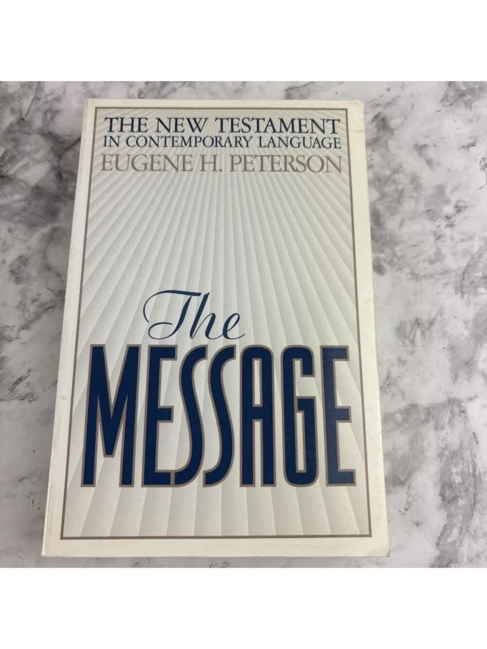 The Message: The New Testament in Contempory- 0891098534, E H Peterson paperback