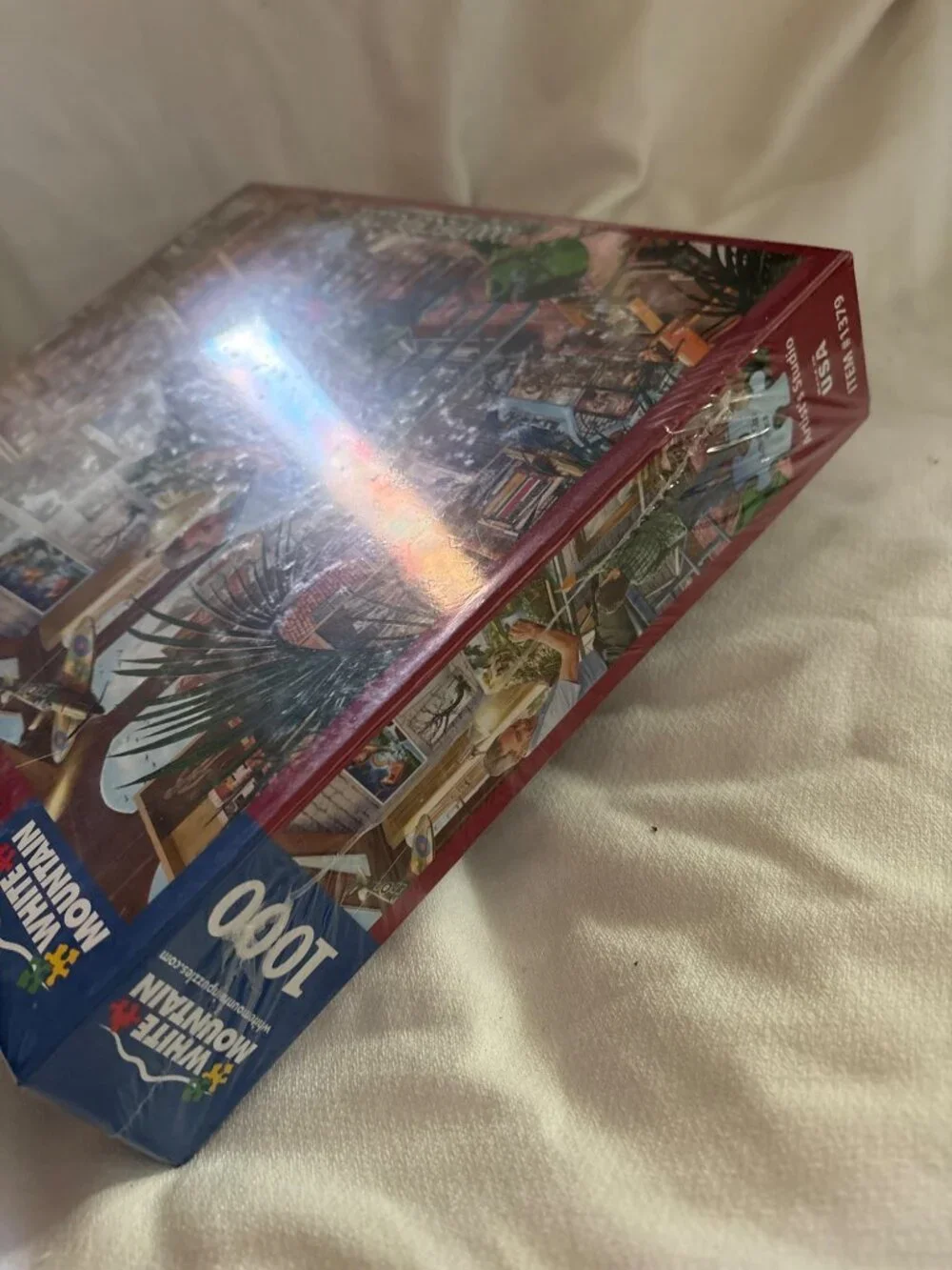 Artists Studio 1000 Piece Puzzle By White Mountain - Large Pieces Made In USA