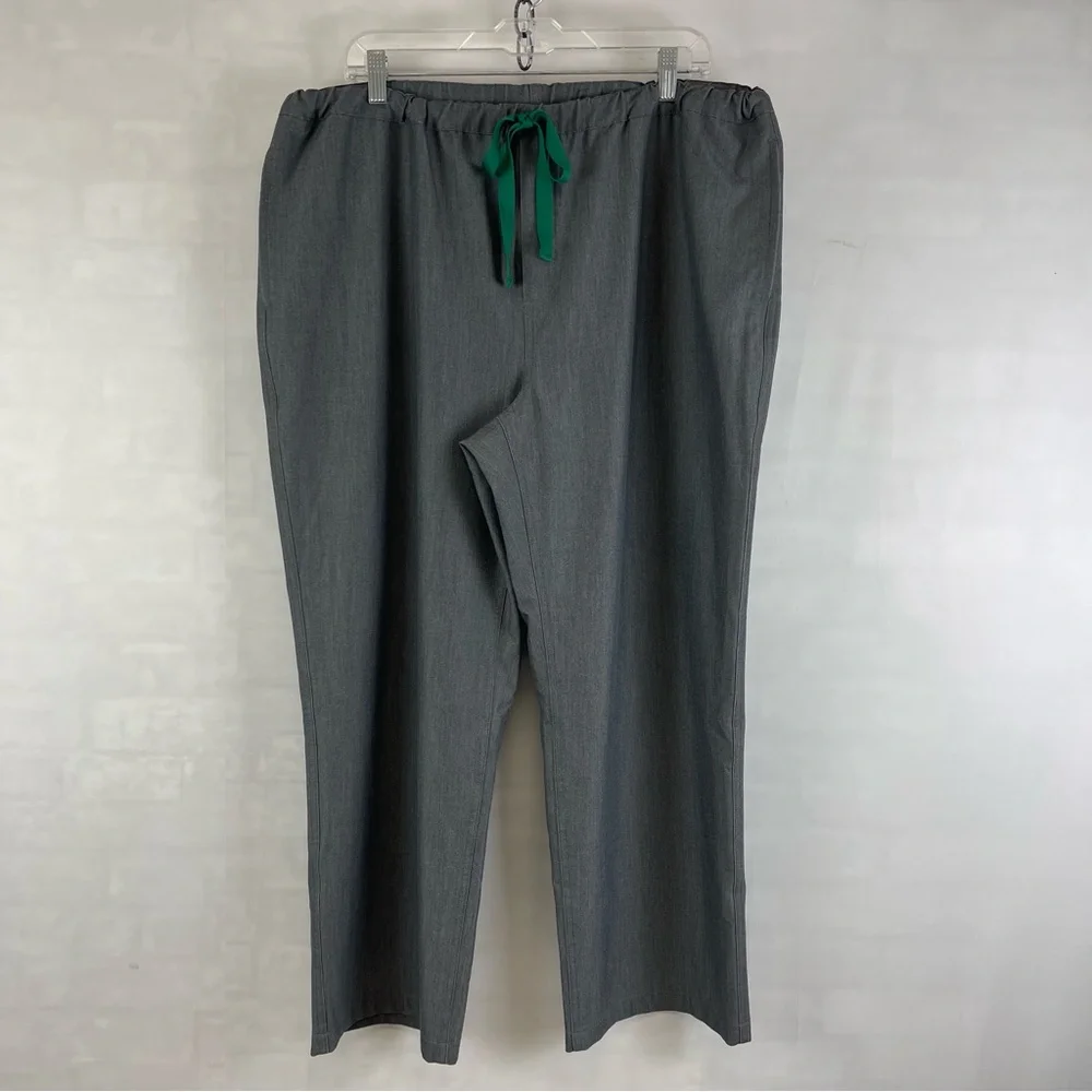 FIGS Technical Collection Scrub Pants Gray Mens XL Straight‎ Leg FMA500