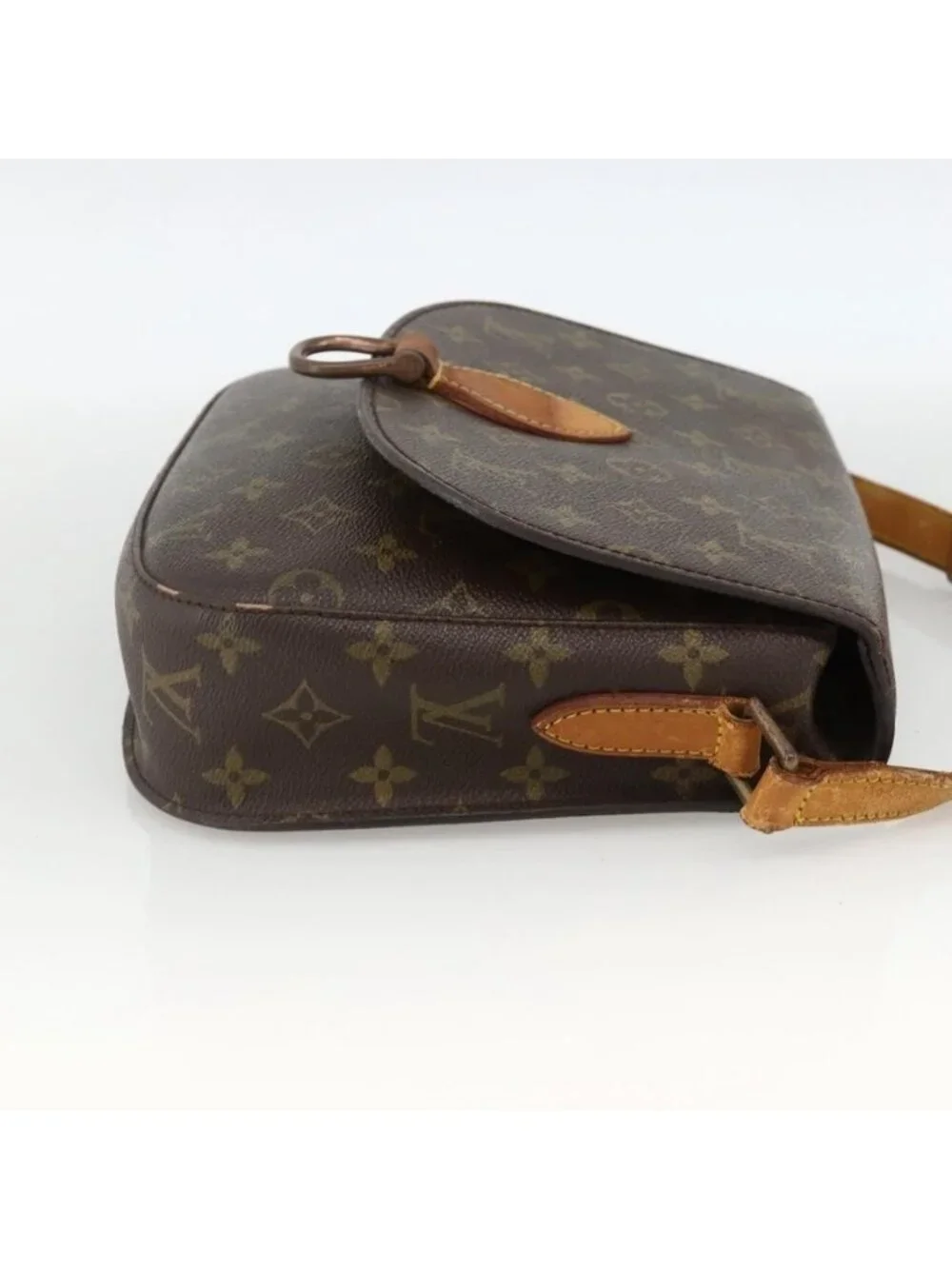 Authentic LOUIS VUITTON Monogram Saint Cloud GM Shoulder Bag M51242 LV