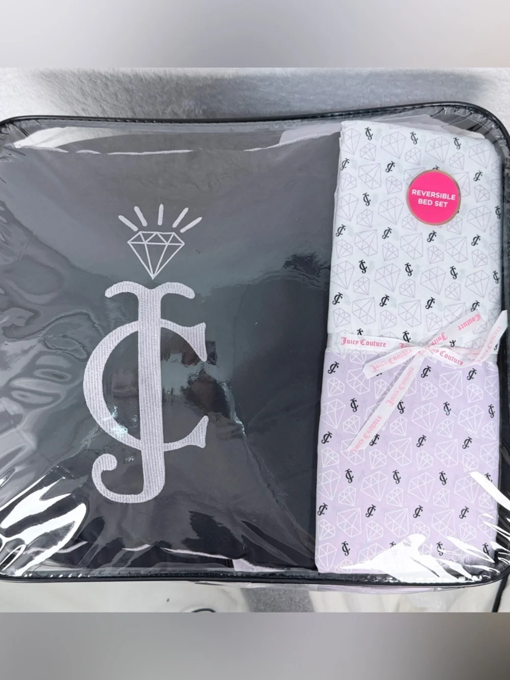Juicy Couture reversible comforter