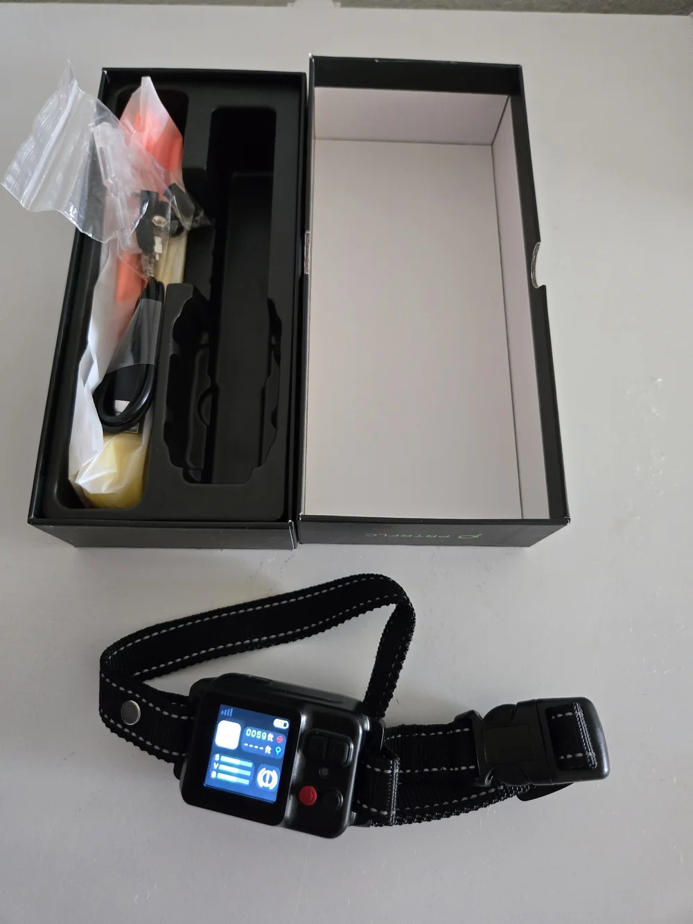 ZF500 GPS Wireless Dog Fence Collar - Black
