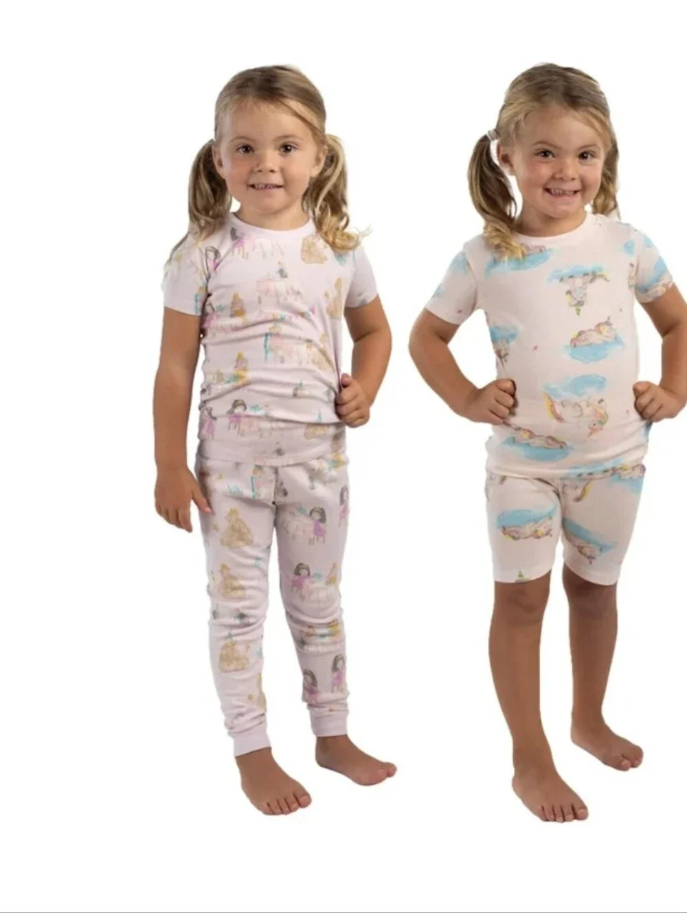 New!Burt's Bees 100%Organic Cotton Kids' 4-piece Pajama Set Y2K Cottagecore Retr