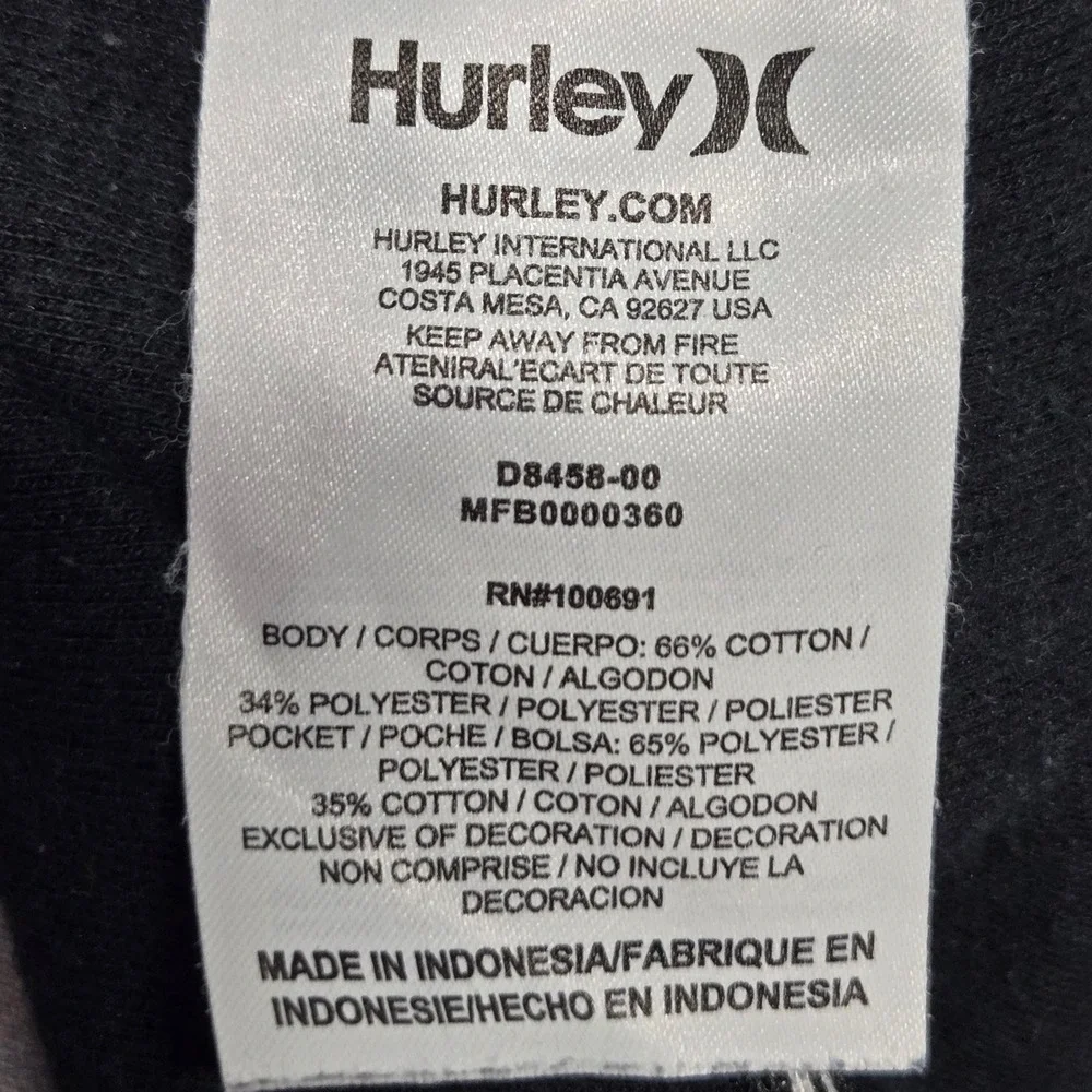Hurley Phantom Mens Space Dye Knit Athletic Sweat Shorts Gray Size L D8458-00