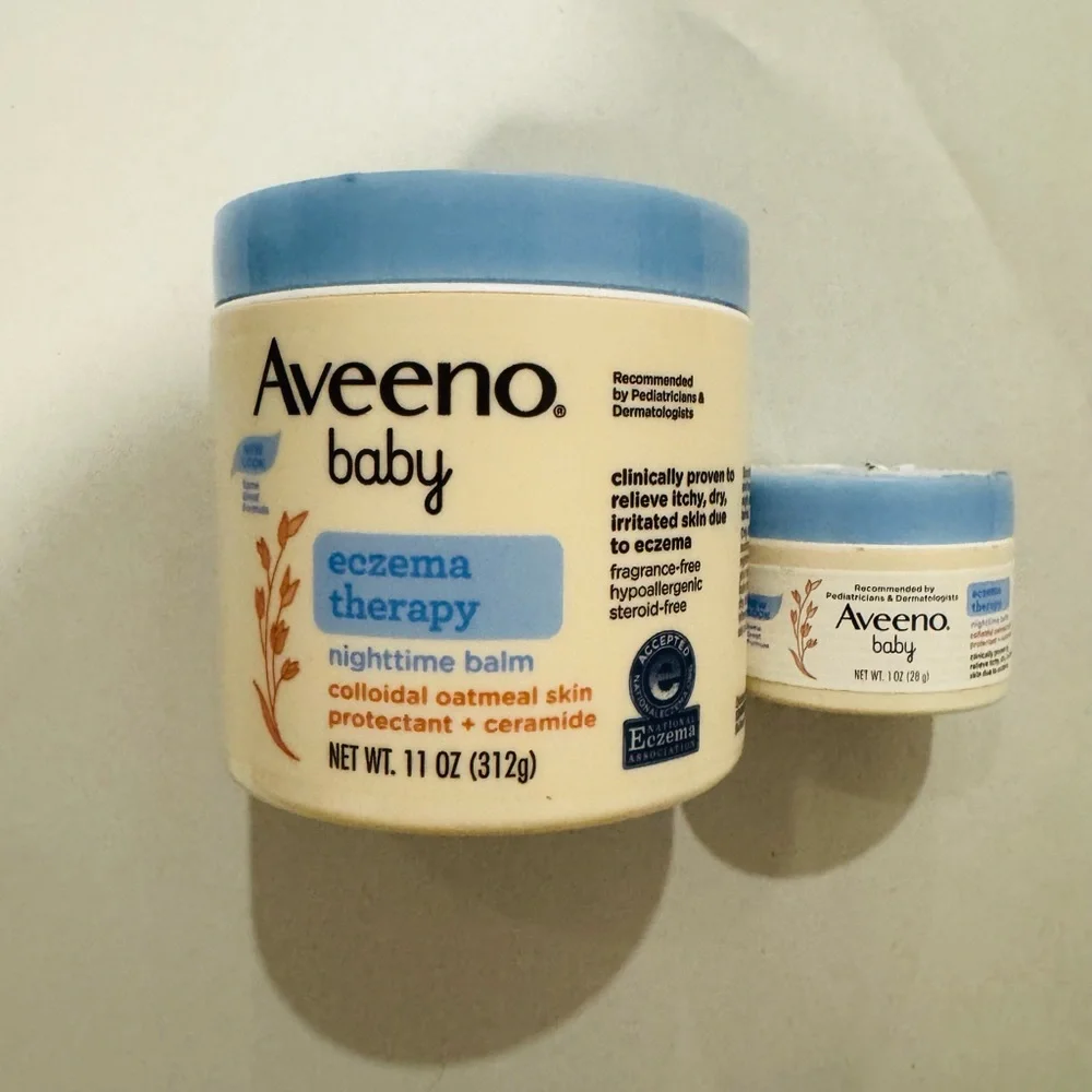 Aveeno Baby Eczema Therapy bundle.