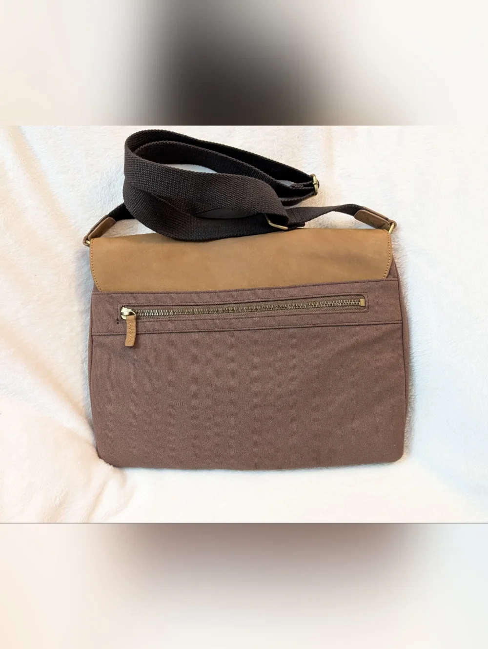 Vtg Pendleton Leather wool Messenger Laptop Bag crossbody EUC 15