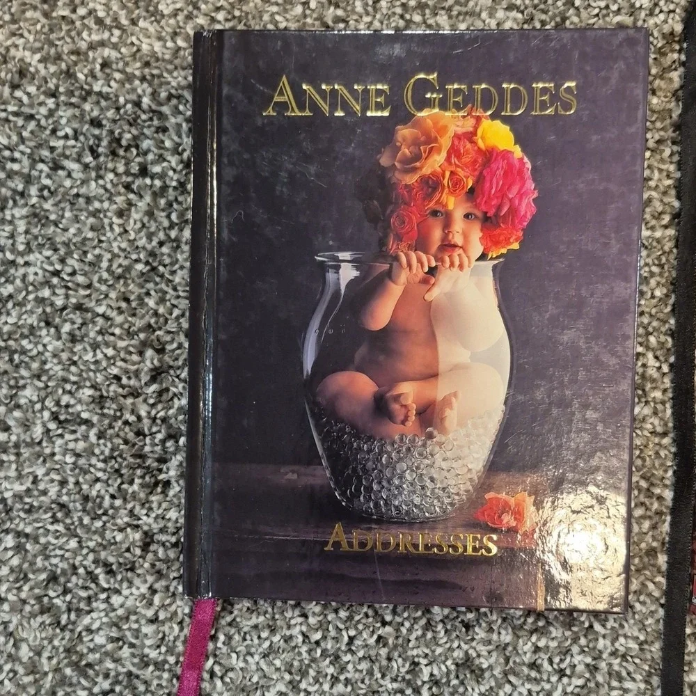 Anne Geddes Hardcover Address Book, Journal & Anniversaries Set, Ruled Pages