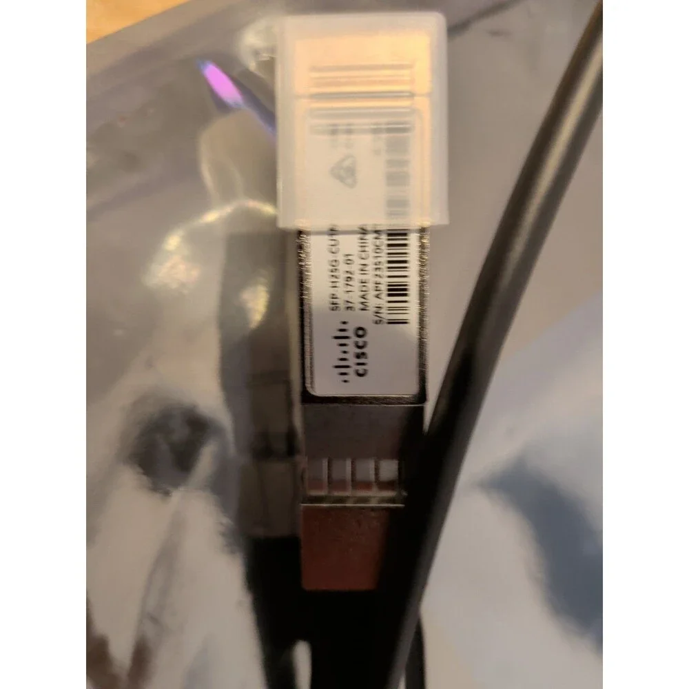 CISCO SFP-H25G-CU1M 25G Copper Cable 1m 37-1792-01 Data Connection