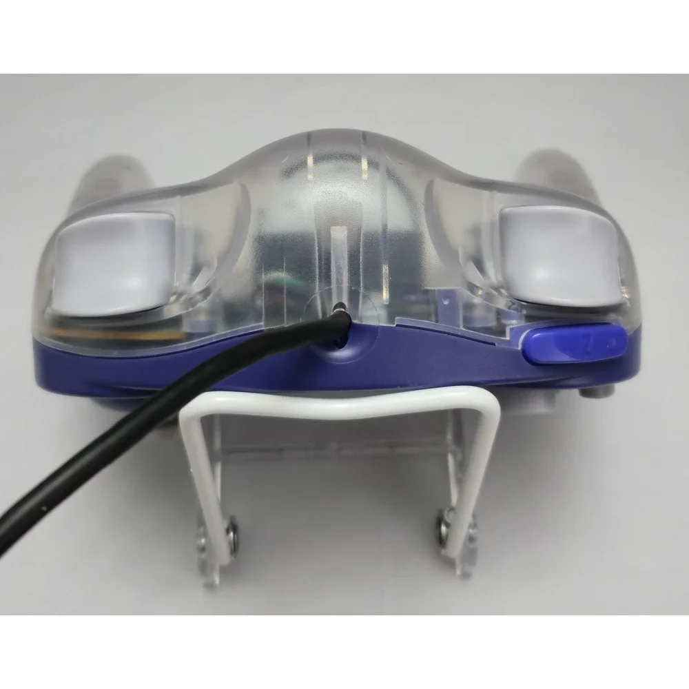 GameCube Controller - Clear & Indigo - Japan Import - Cleaned/Tested- NEW Sticks