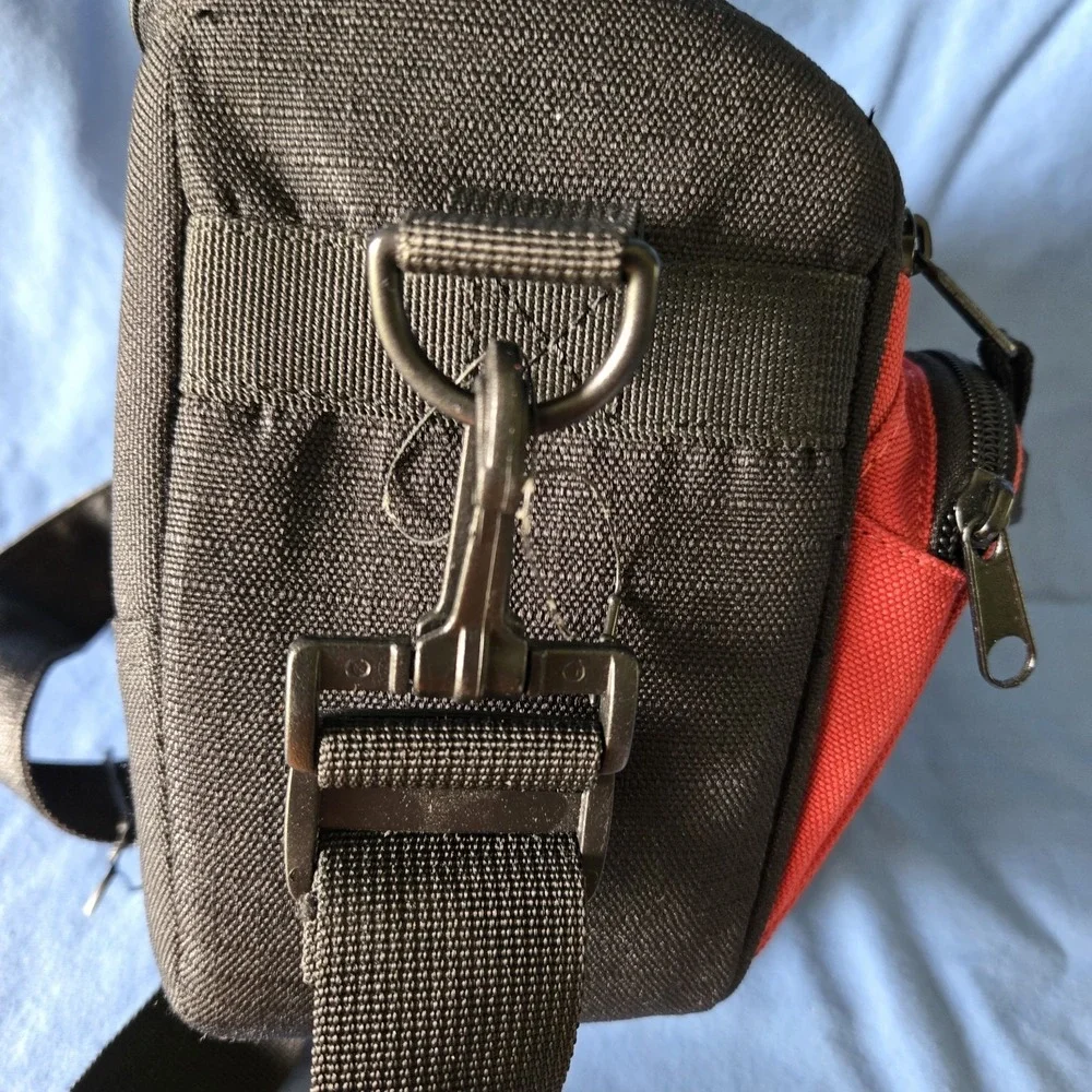 Lowepro EX 220 Nylon Holster-style Shoulder Camera Bag - Rust Red Color