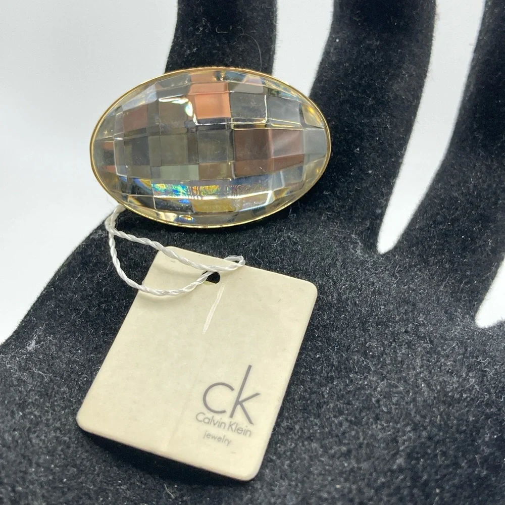 Calvin Klein Jewelry Continuity Women's Ring‎ size 8 NWT MSRP $135