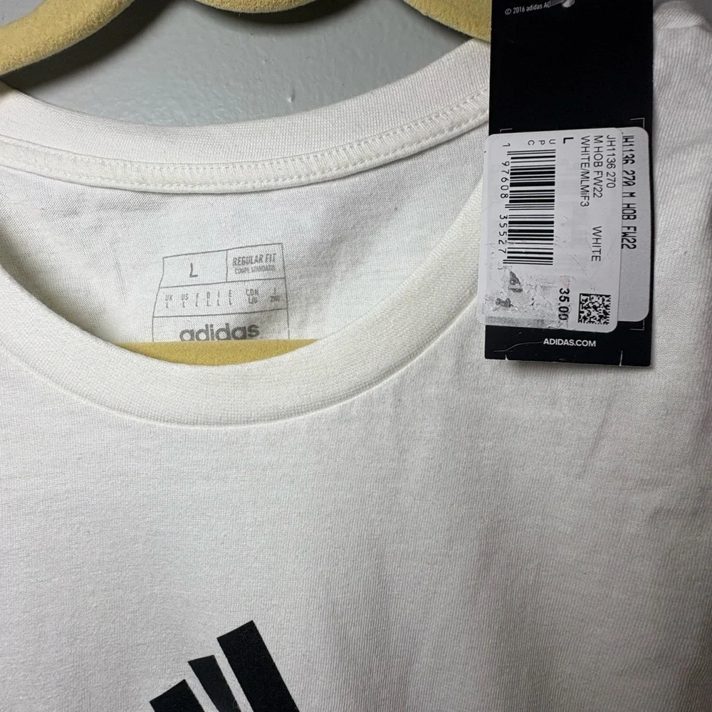 Adidas Messi Graphic T‎ Shirt Mens Large NWT White Soccer Tee