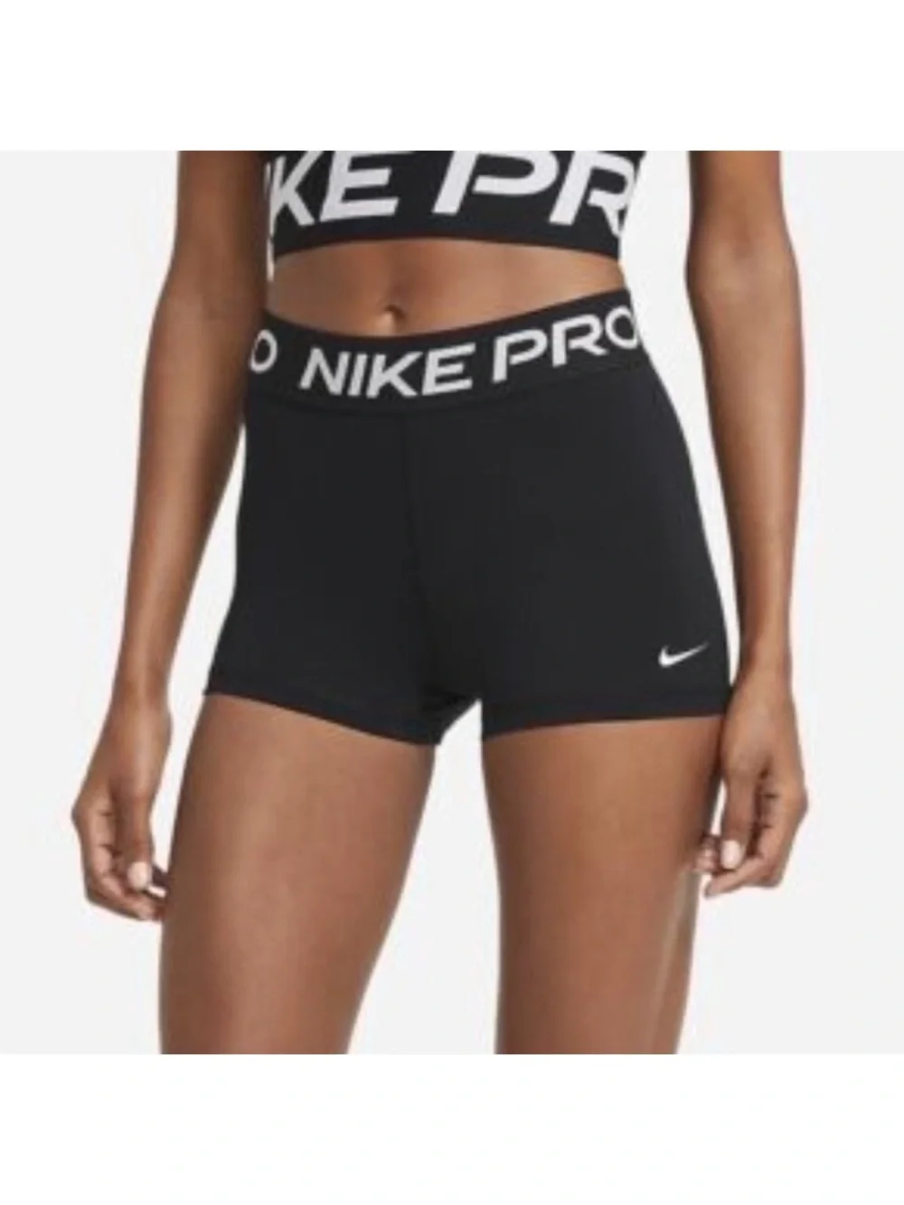 2PR Nike Pro Dri FIT 3” Compression Booty Shorts Size XXL