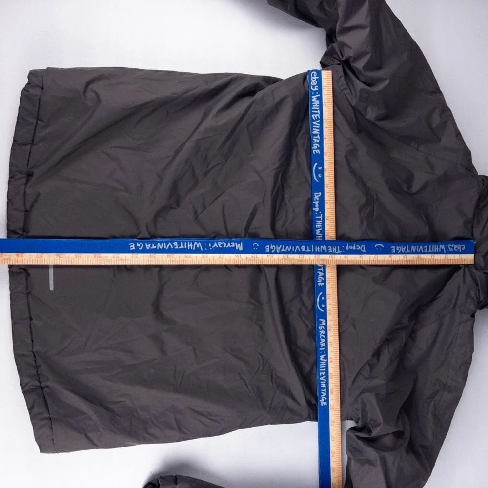 Howies‎ Waterproof Jacket Womens L Brown Quilted Lining Hooded Gorpcore Coat