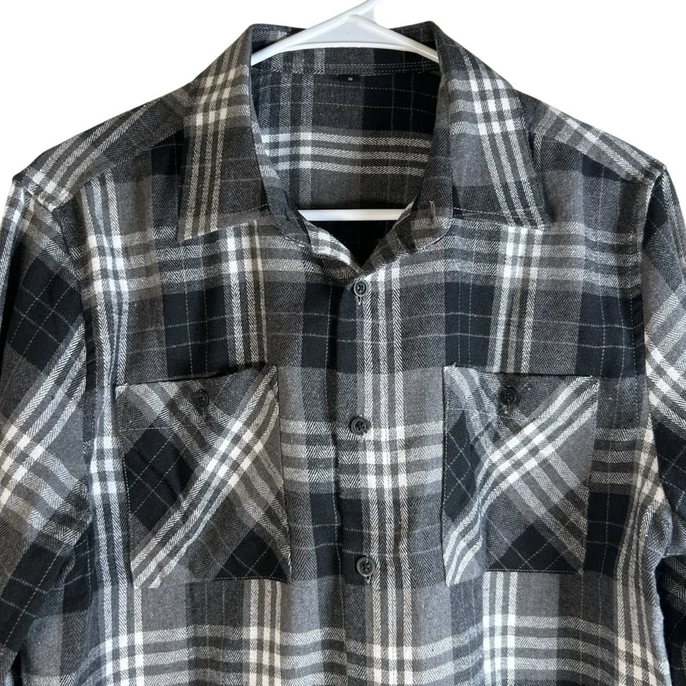 None mens flannel