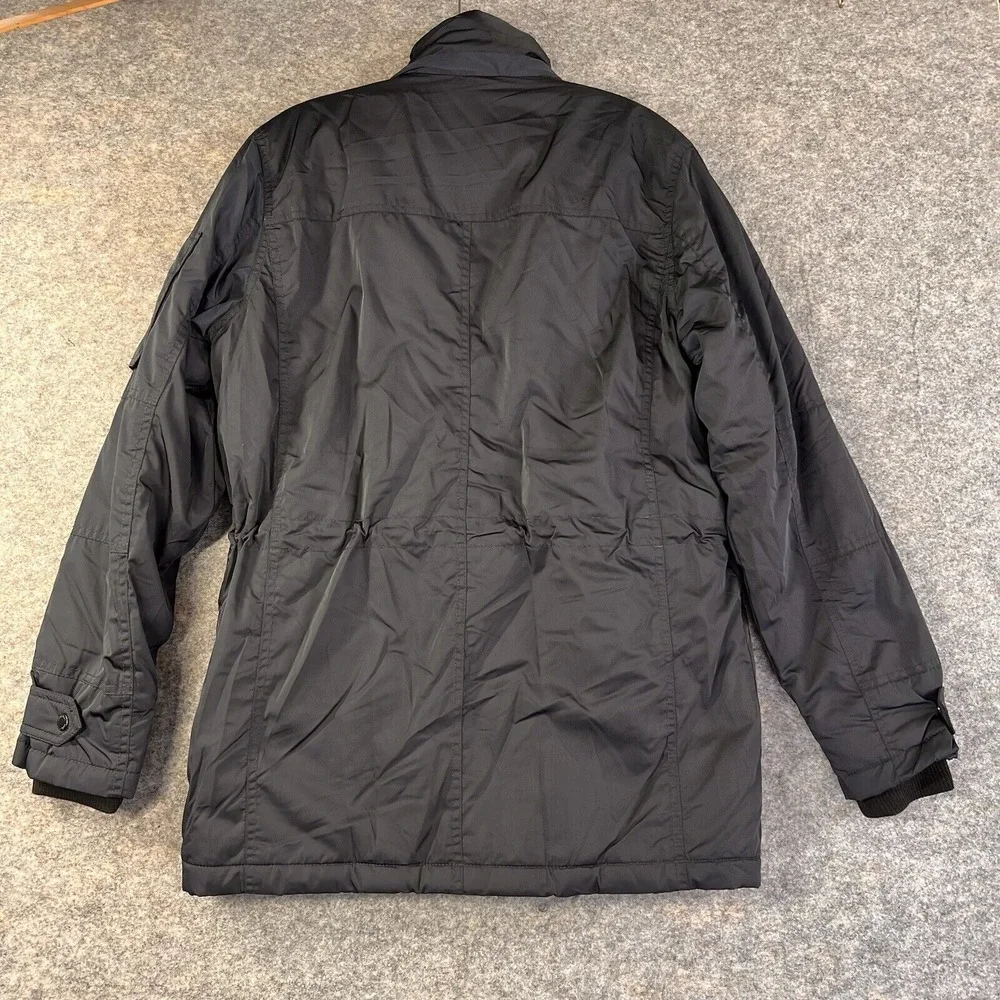 Oodji Man‎ Winter Coat Jacket Men's Medium 182 Blue Insulated Pockets Mid Length