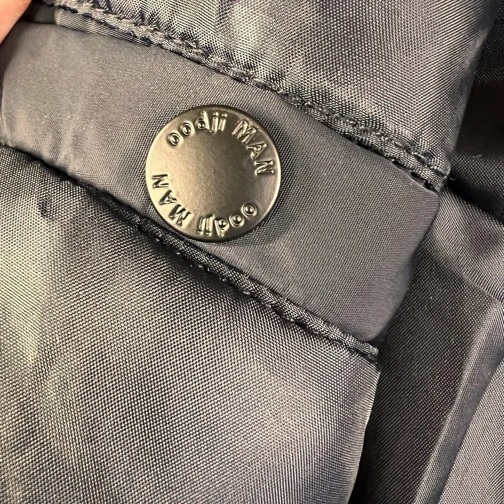 Oodji Man‎ Winter Coat Jacket Men's Medium 182 Blue Insulated Pockets Mid Length
