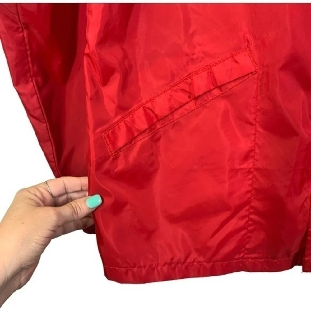 KING LOUIE‎ Vintage Red Lightweight Windbreaker Jacket