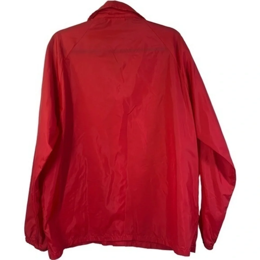 KING LOUIE‎ Vintage Red Lightweight Windbreaker Jacket