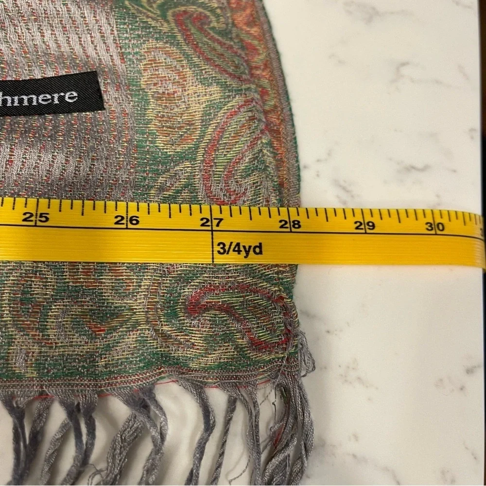 N/A cashmere paisley