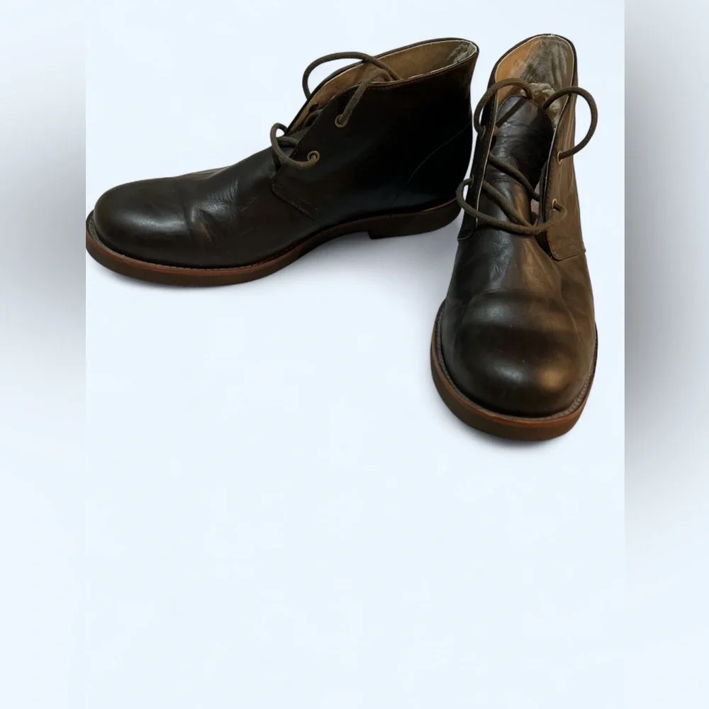 UGG Leighton Leather‎ Chukka Boots - Brown - Men's Size 11.5